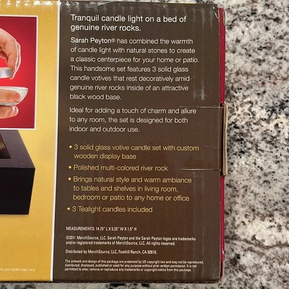 New Sarah Peyton Votive Candle Set - Picture 6 of 14